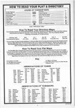 Index and Legend, Clay County 1985